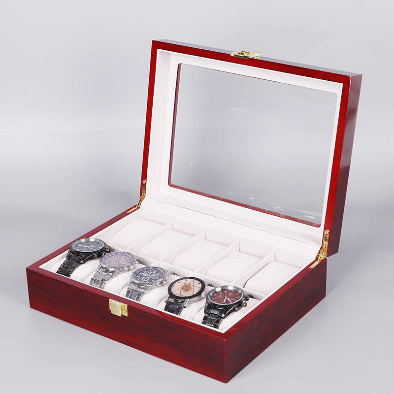 Watch Box – Red Wood - Watch Box