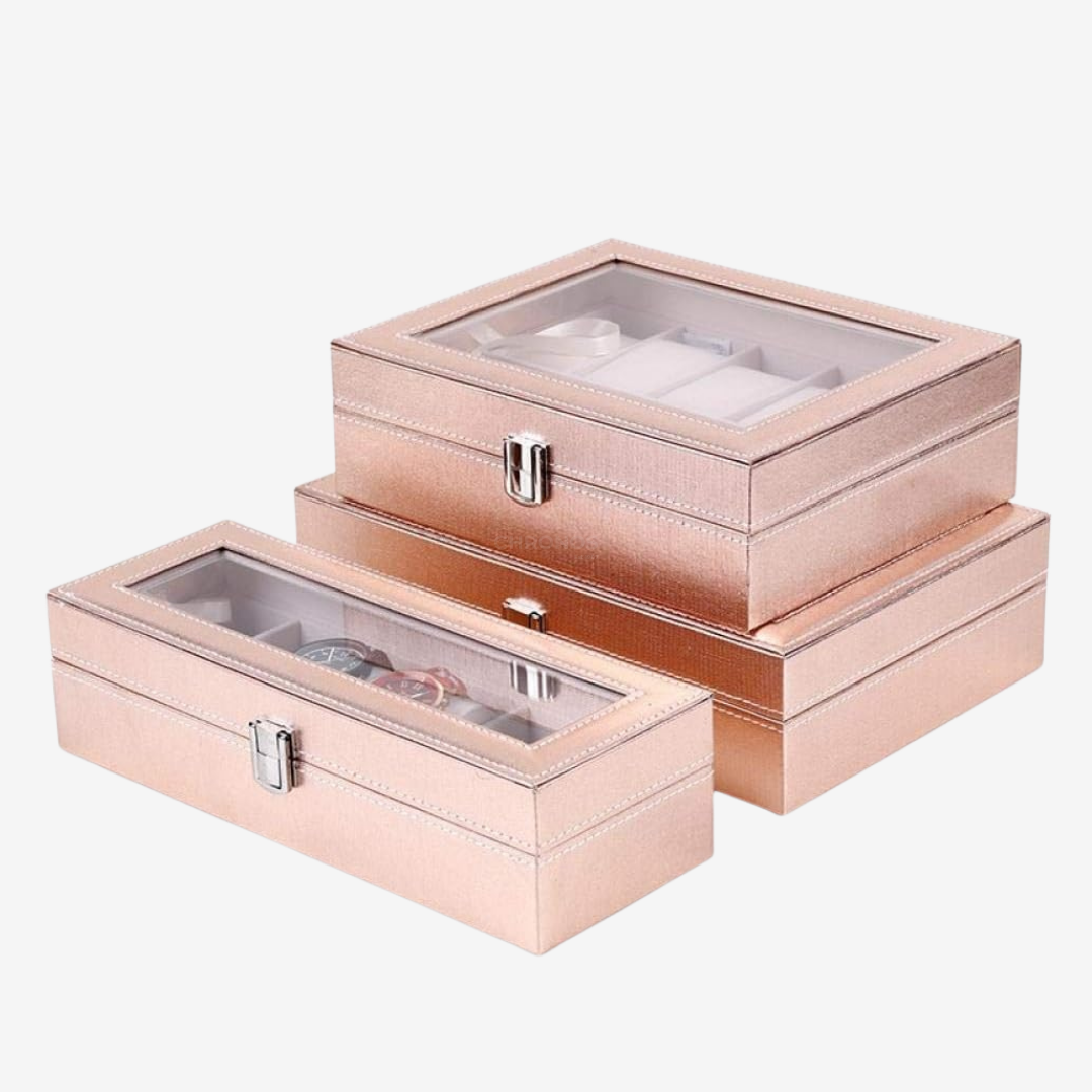 Watch Box – Rosy Reserve 6 Slots - Watch Box