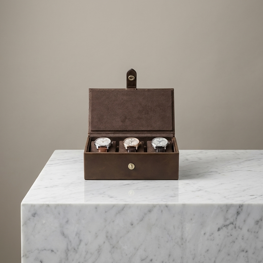 Watch Box – Tanner 3 Slots - Watch Box