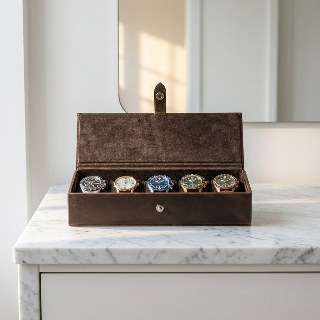 Watch Box – Tanner 5 Slots - Watch Box