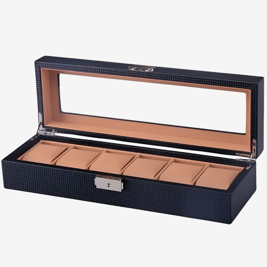 Boîte à montres - Grand modèle en teck - Boîte à Montre