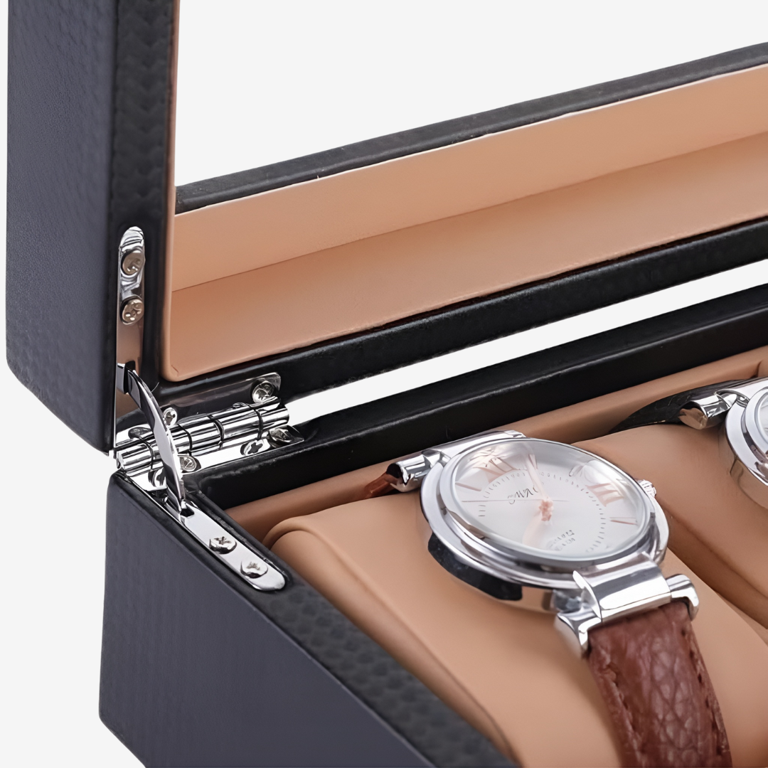 Boîte à montres - Grand modèle en teck - Boîte à Montre