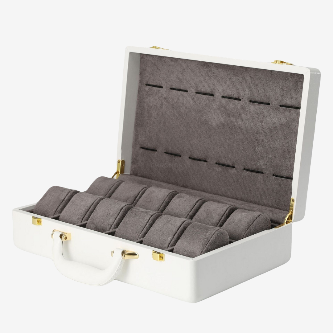 Boîte à montres - Étui de voyage 12 emplacements - Boîte à montres