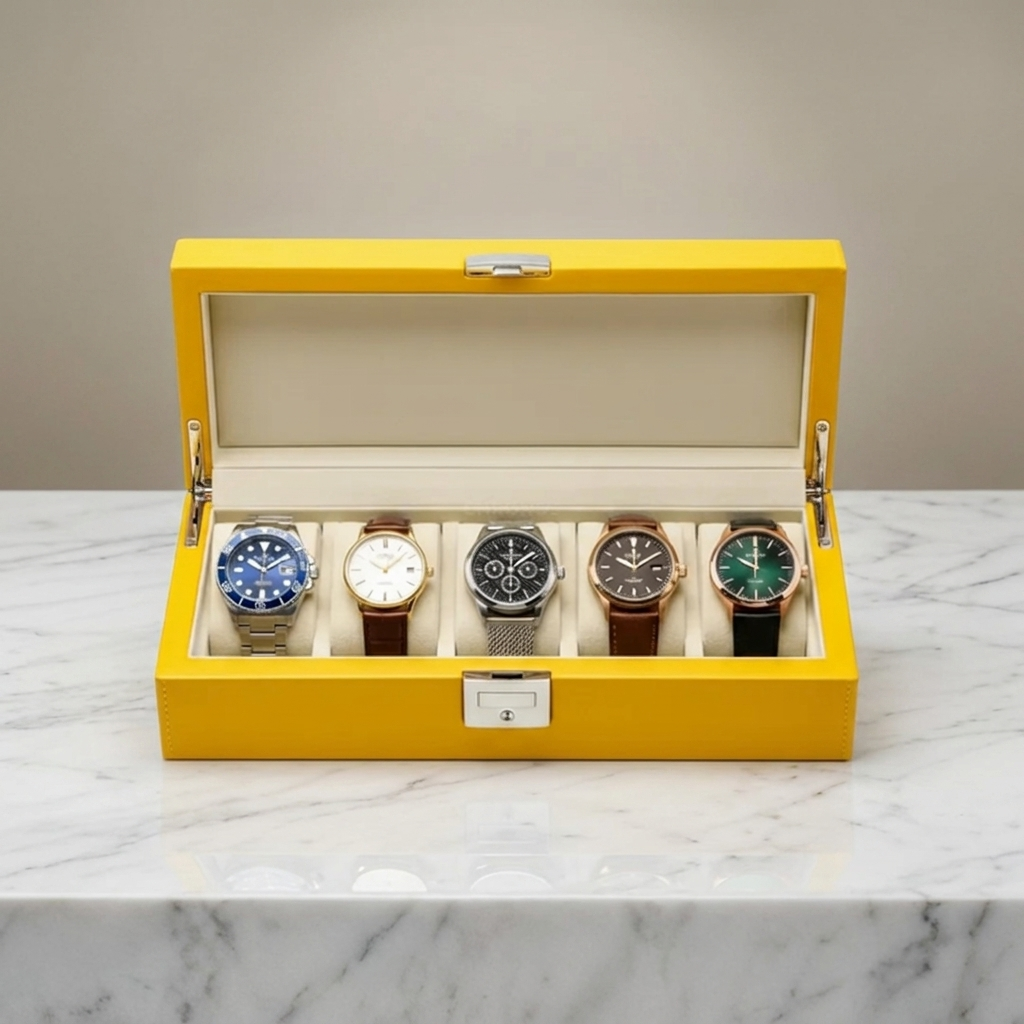 Watch Box – Tuscan Edition 5 Slots - Watch Box