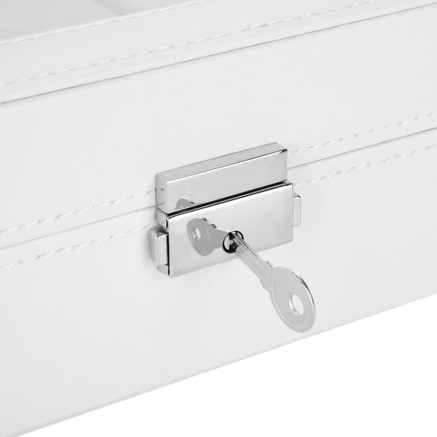 Boîte à montres - Blanche 12 emplacements - Boîte à montres