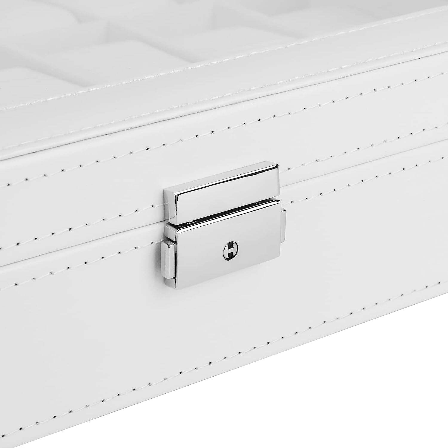 Watch Box – White 12 Slots - Watch Box