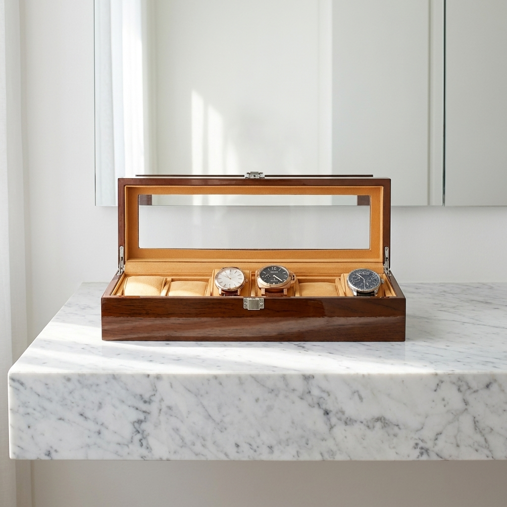 Watch Box – Wood Brown - Watch Box
