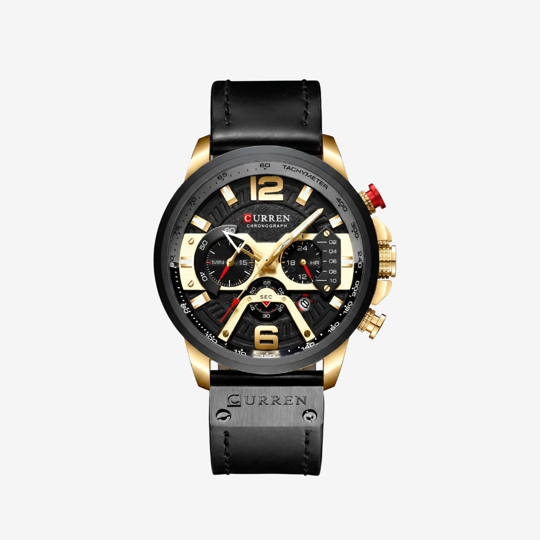 Watch – Brescia – 48mm - Black / Gold - Watch