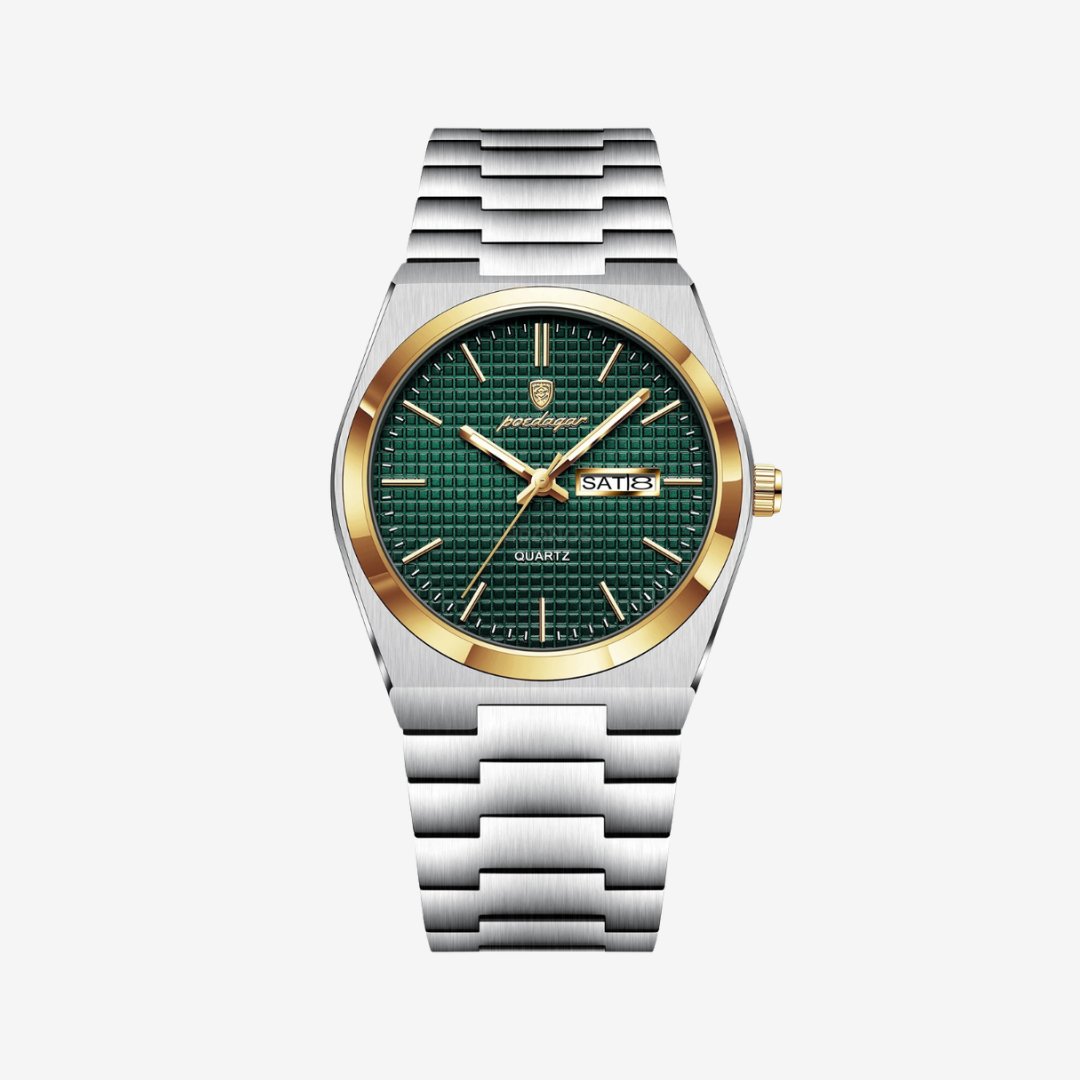 Watch – Carlo – 42mm - Gold-Green - Watch