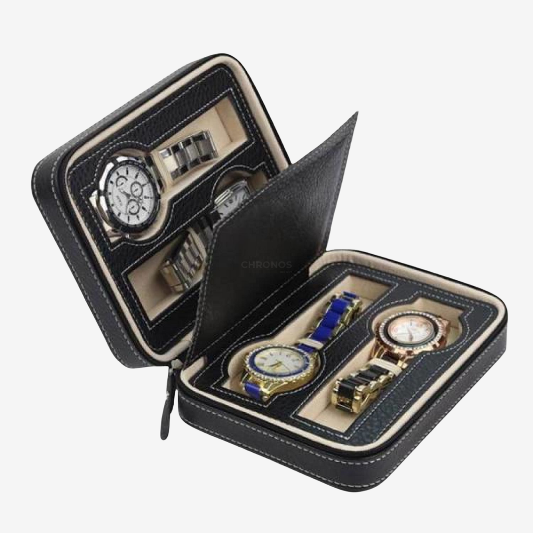 Watch Case - Black Travel - Watch Box
