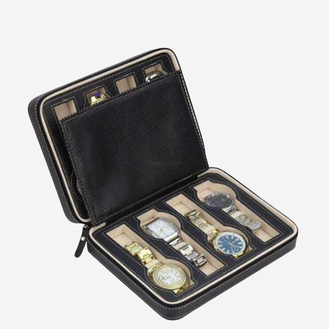 Watch Case - Black Travel - Watch Box