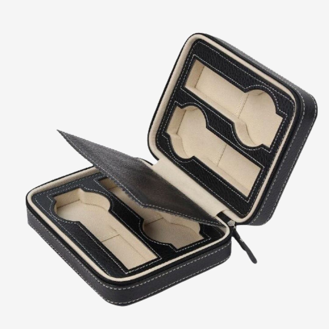 Watch Case - Black Travel - Watch Box