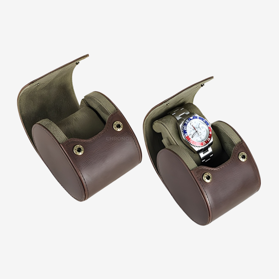 Watch Case – Classic Grain 1 Slot - Watch Case