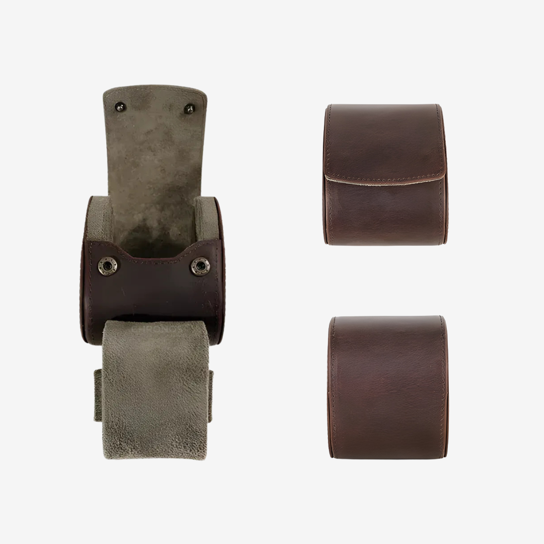 Watch Case – Classic Grain 1 Slot - Watch Case