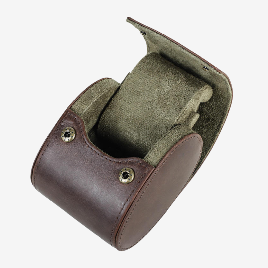 Watch Case – Classic Grain 1 Slot - Watch Case