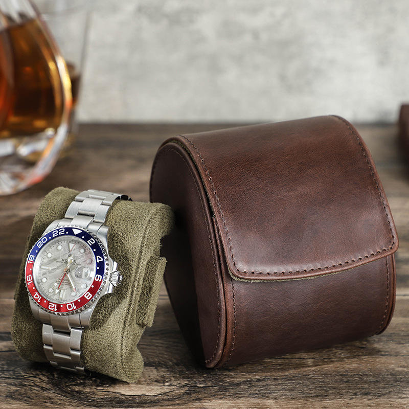 Watch Case – Classic Grain 1 Slots - Watch Case