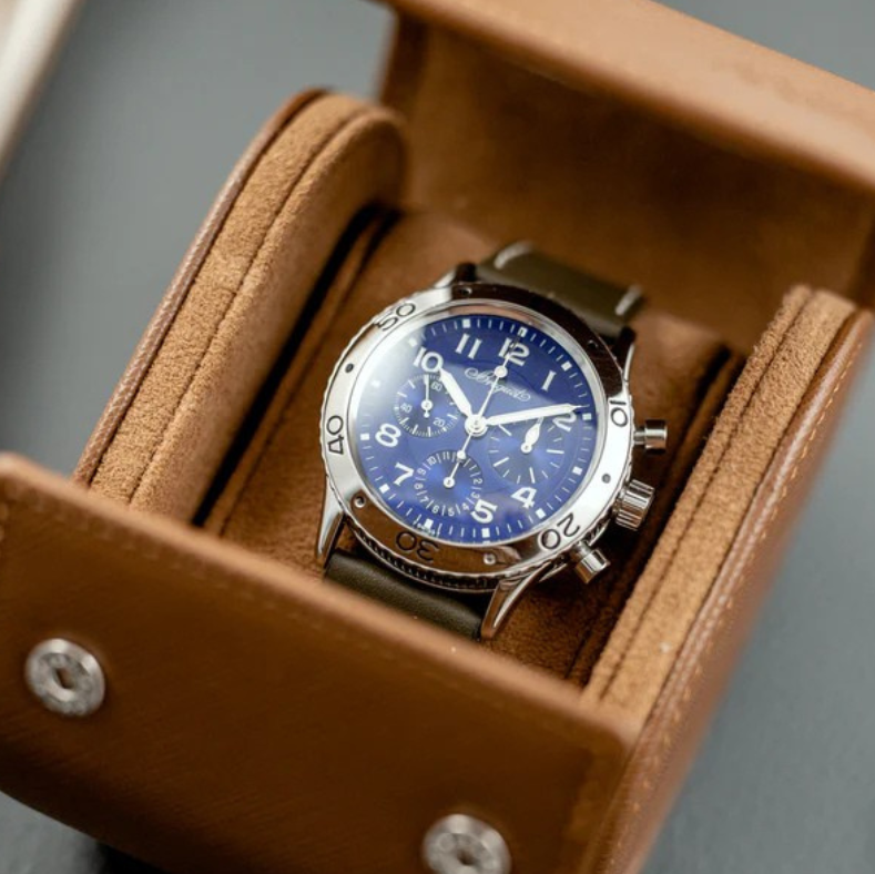 Watch Case – Cognac Oak 1 Slots - Watch Case