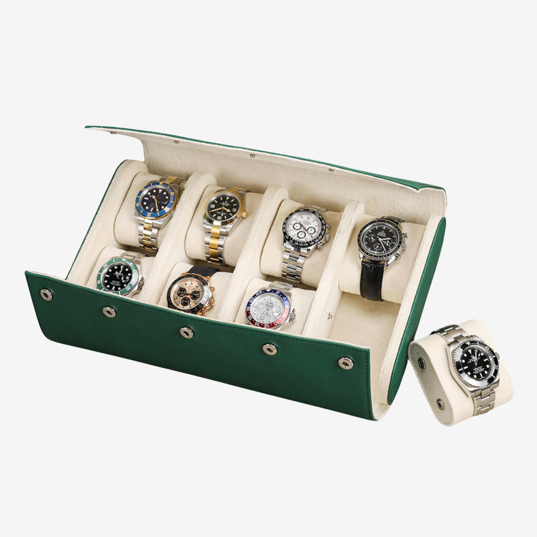 Watch Case - Travel 8 Slots - Watch Box