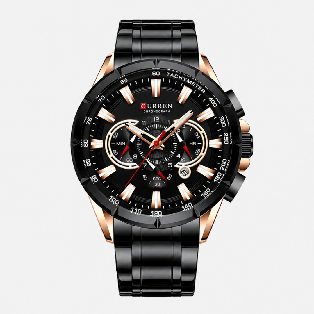 Watch – Ferrara – 48mm - Black - Watch