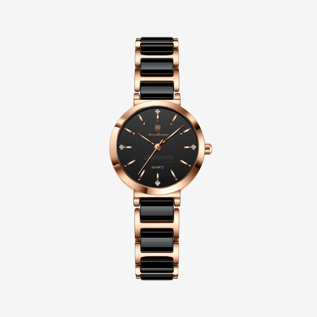 Watch – Filippa – 32mm - Black Rose Gold - Watch