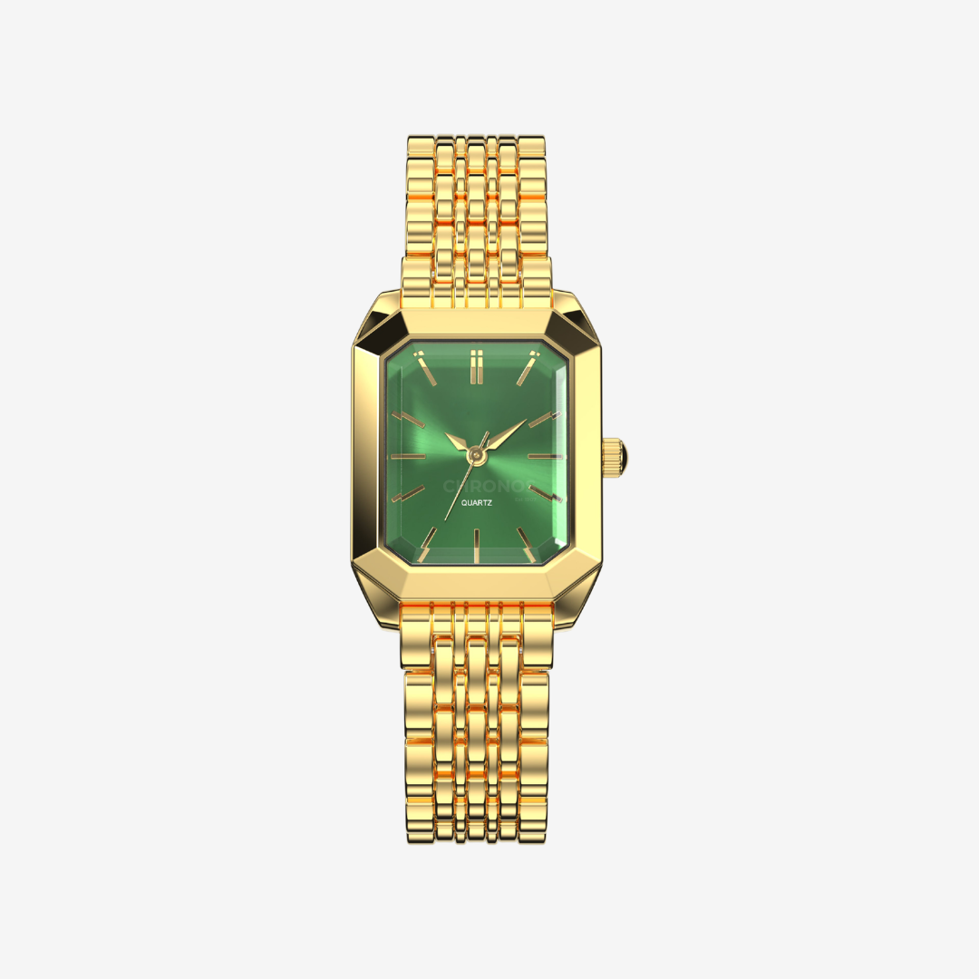 Watch – Floriana – 32mm - Gold / Green - Watch