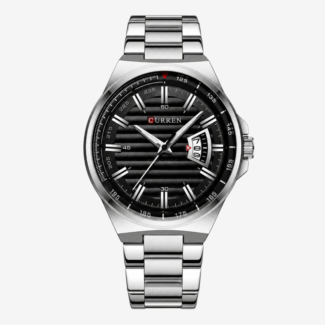 Watch – Foggia – 45mm - Black / Silver - Watch
