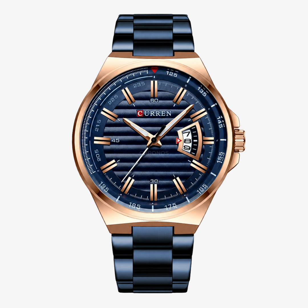 Watch – Foggia – 45mm - Blue / Rose Gold - Watch