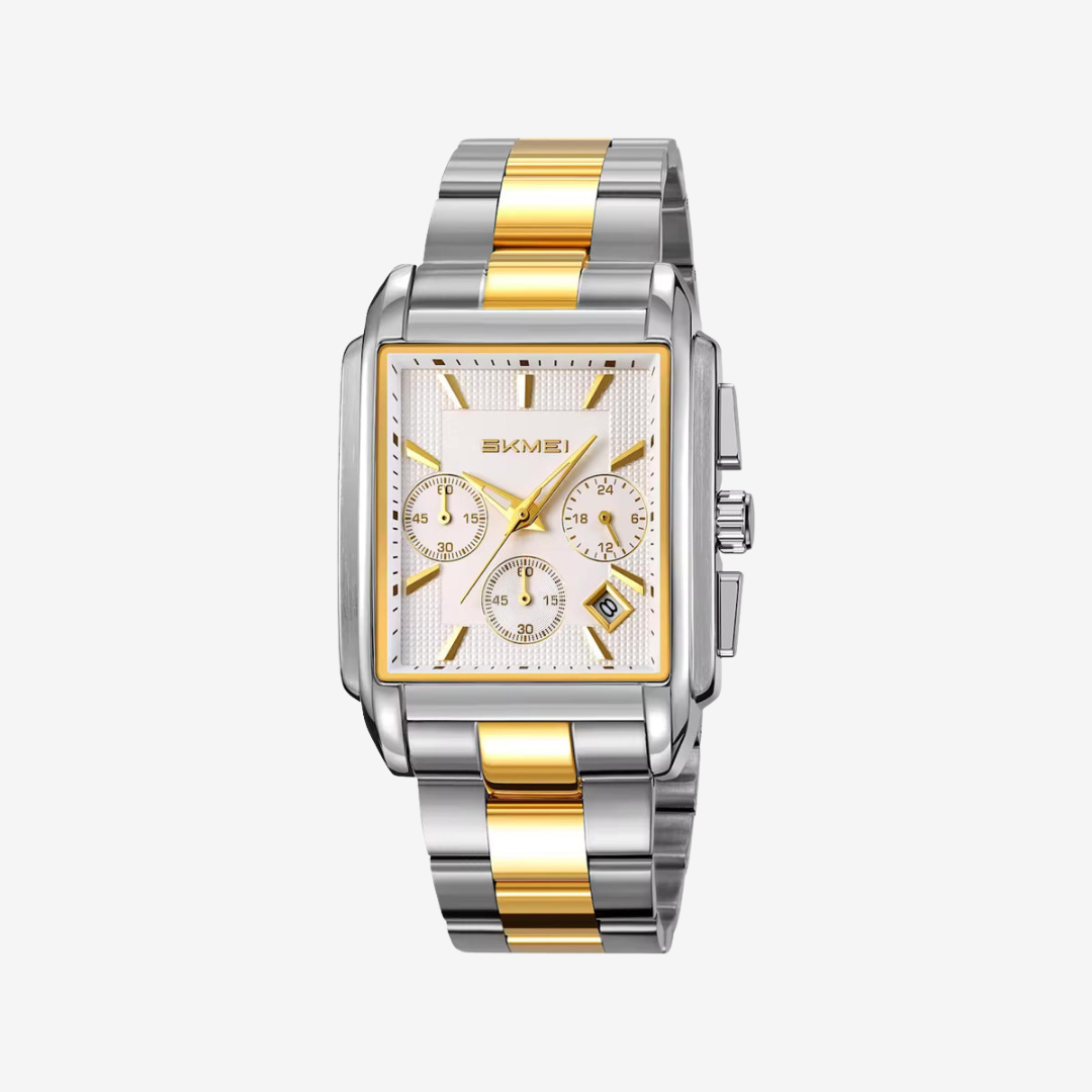 Watch – Frascati – 42mm - Silver Gold White - Steel - Watch