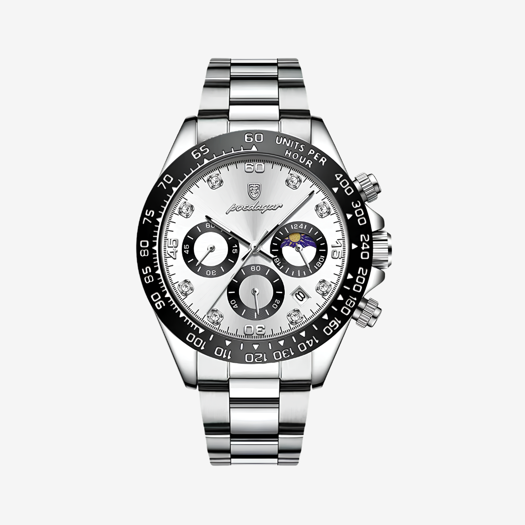 Watch – Lumen – 41mm - Silver White - Steel - Watch