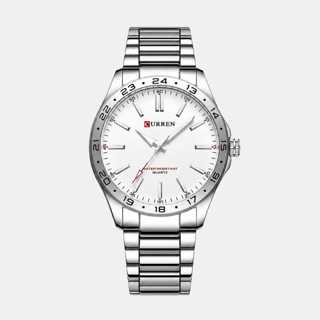 Watch – Piacenza – 43mm - White / Silver - Watch