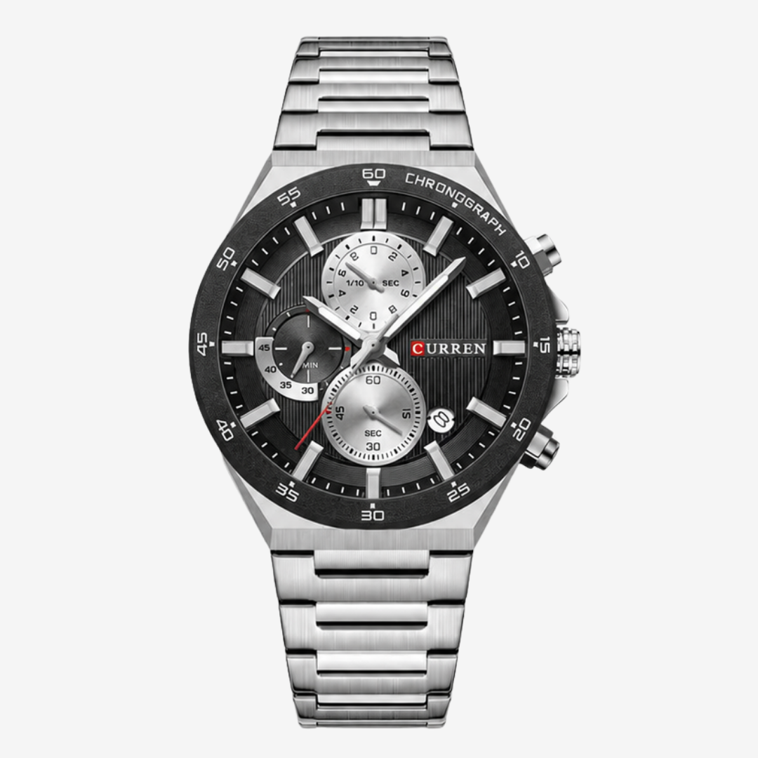 Watch – Rimini – 45mm - Black / Silver - Watch