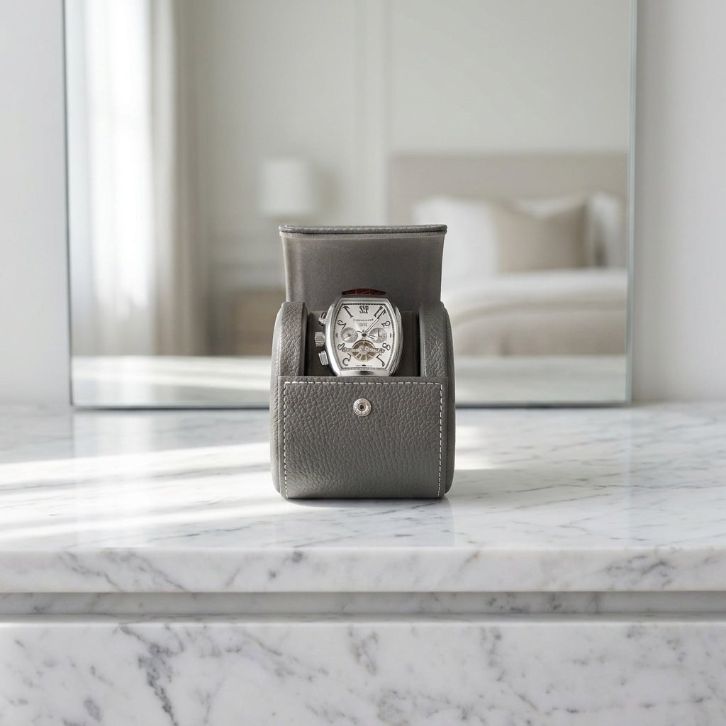 Watch Roll – Full Grain Ash - Watch Box