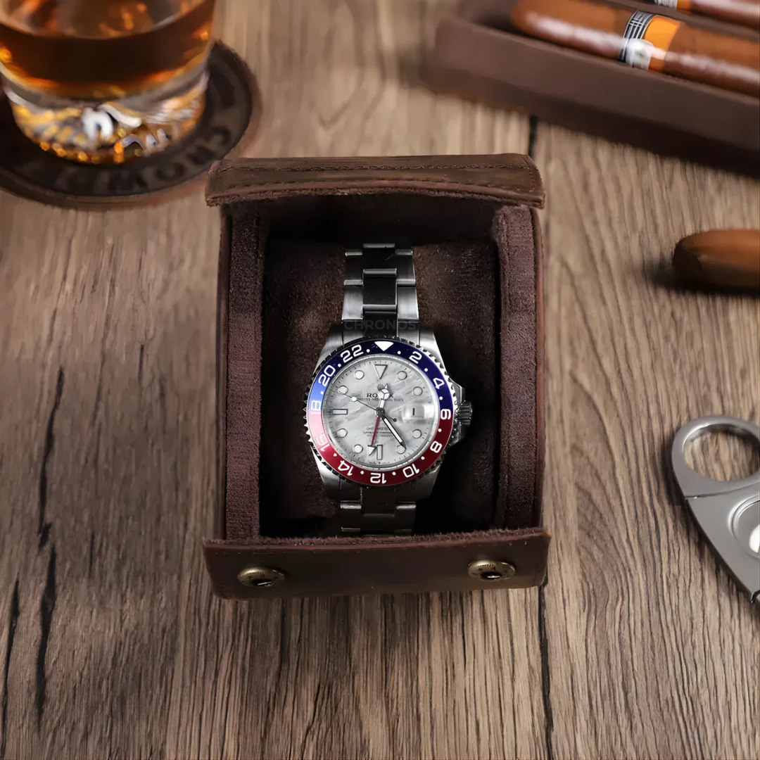 Watch Roll - Leather 1 Slot - Watch Box