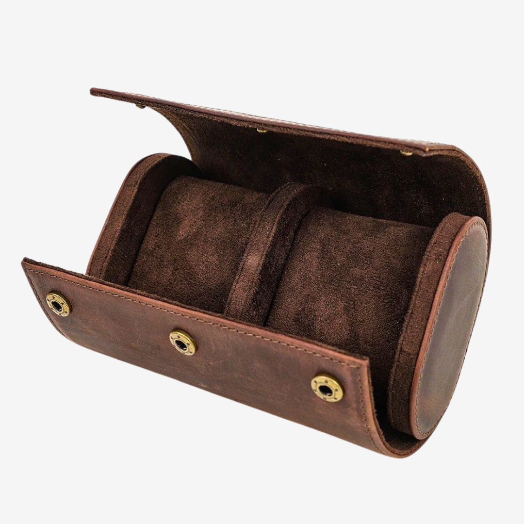 Watch Roll - Leather 2 Slots