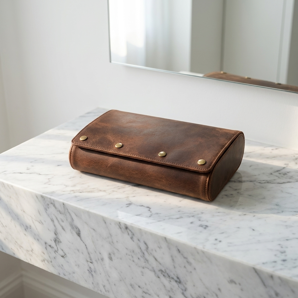 Watch Roll – Leather 6 Slots - Watch Roll