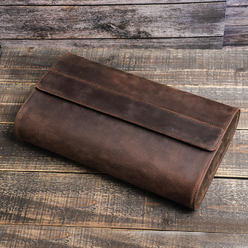 Watch Roll – Leather 8 Slots - Watch Roll