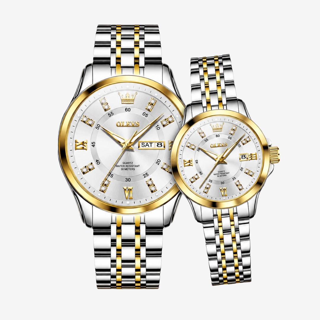 Watch – Siena – 42mm - White / Two Tone - Watch