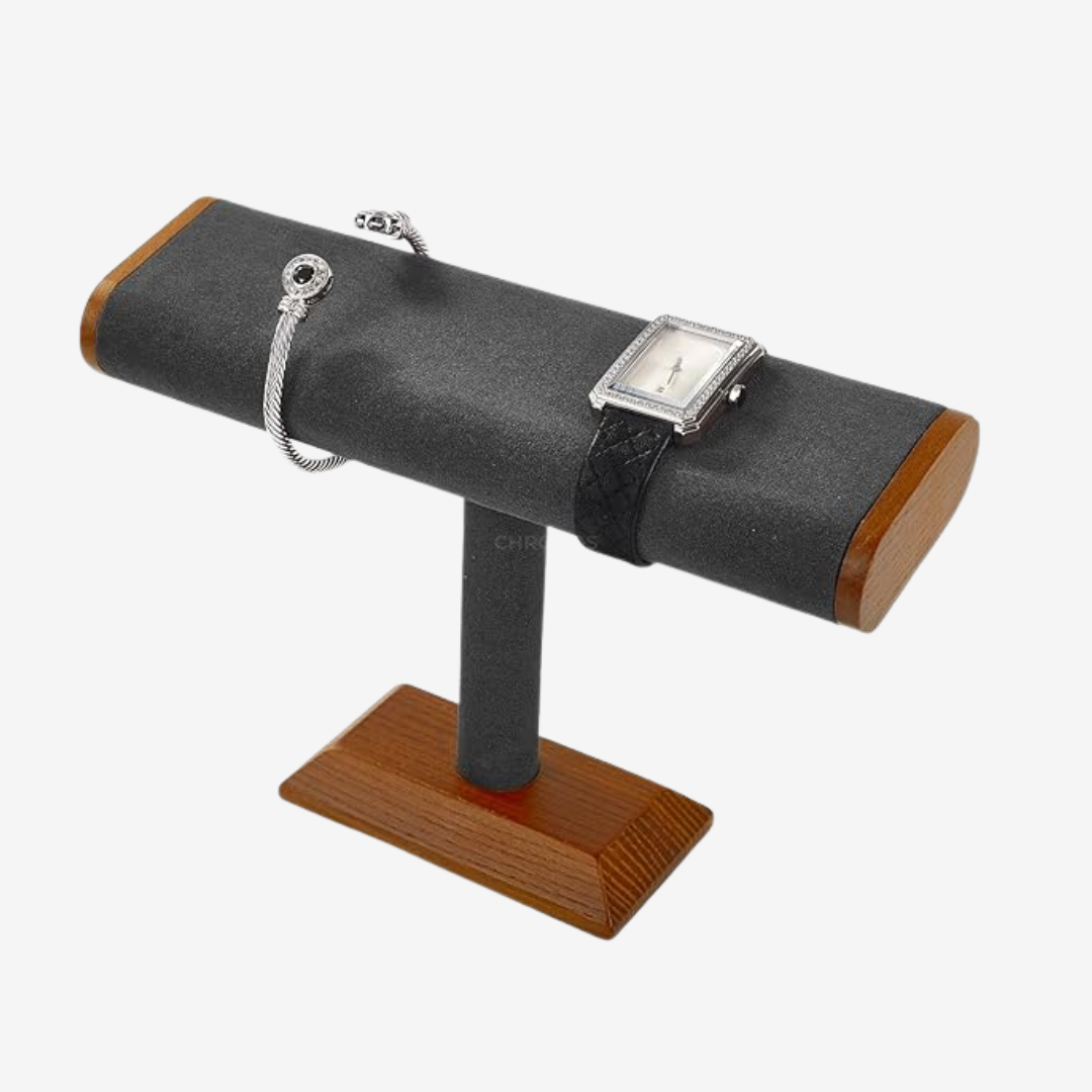 Watch Stand – Ashen Wood - Dark Grey - Watch Stand