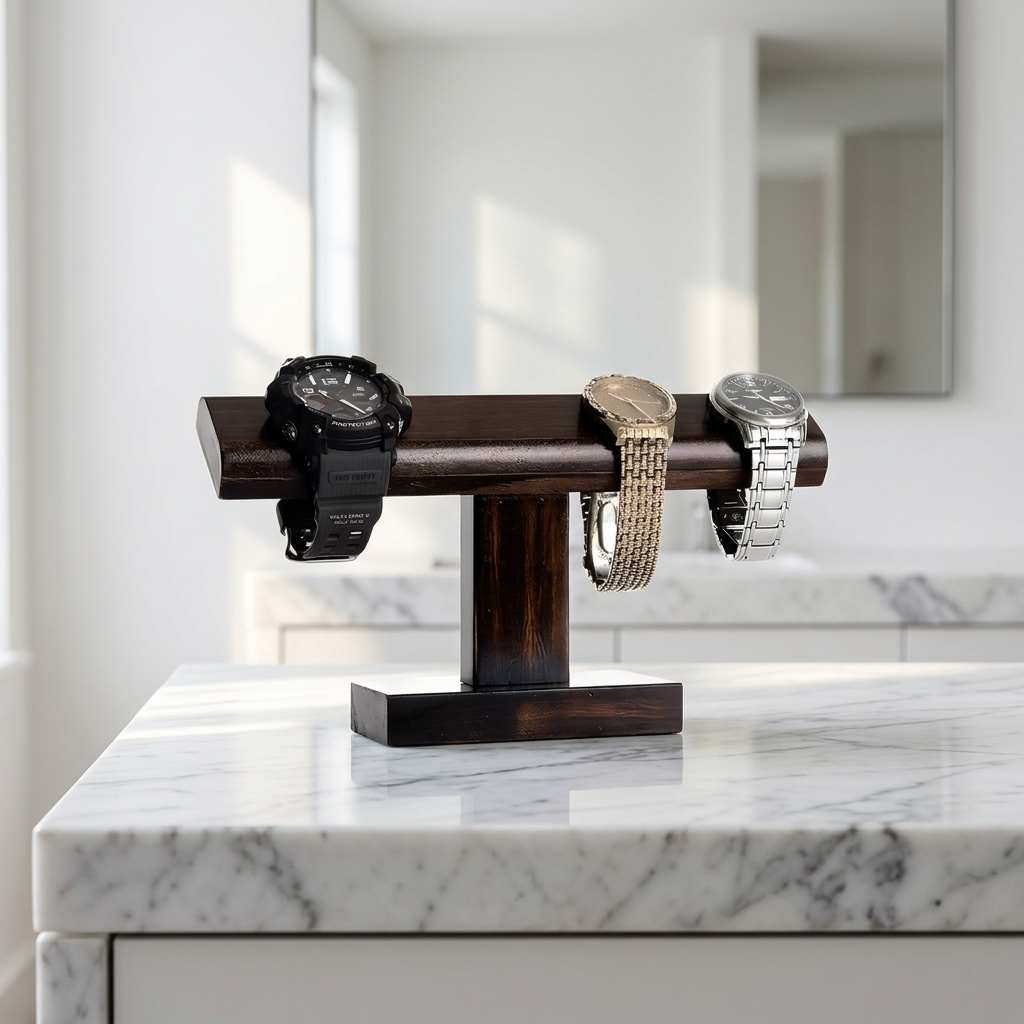 Watch Stand – Grand Walnut - Watch Stand