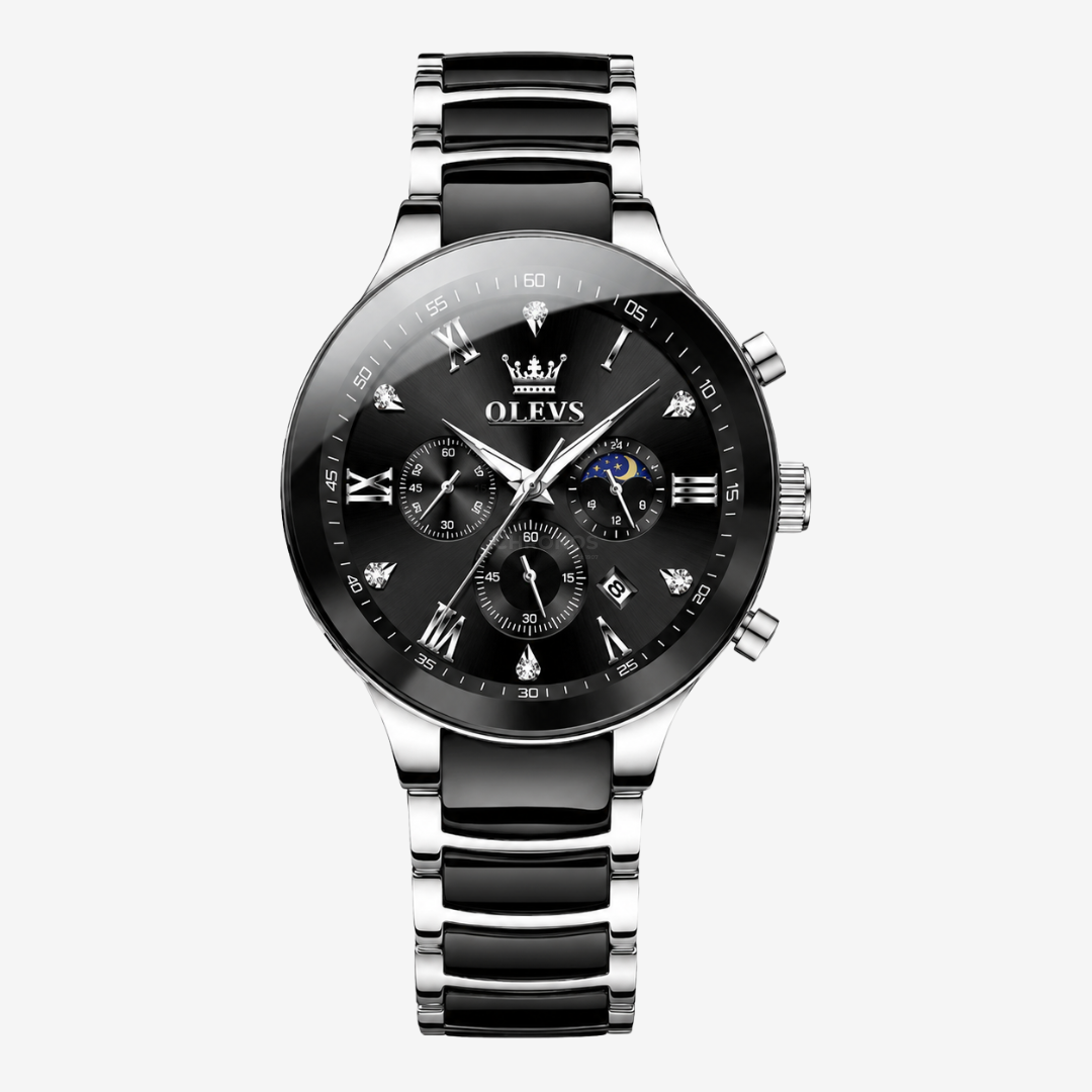 Watch – Trapani – 42mm - Silver Black - Watch