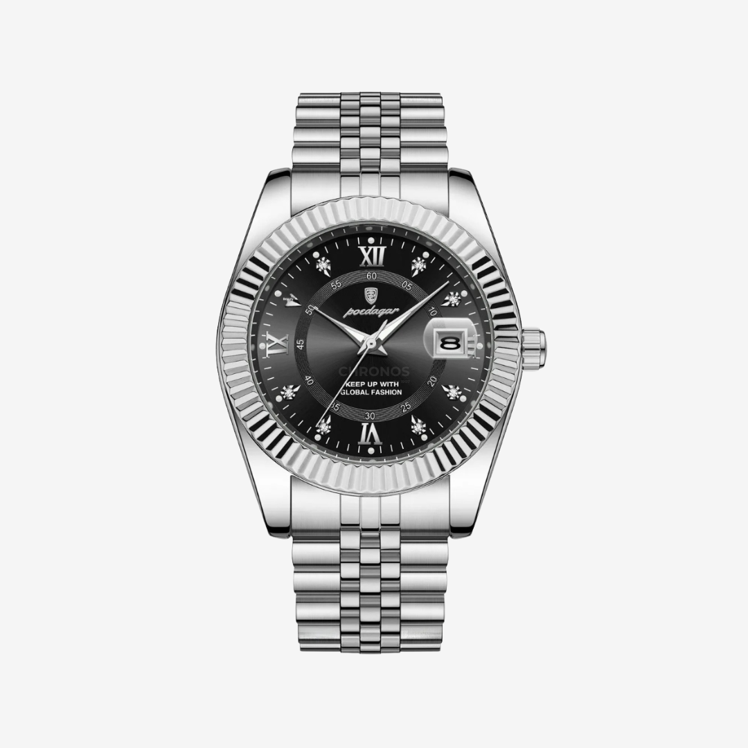Watch – Trieste – 40mm - Silver Black - Watch