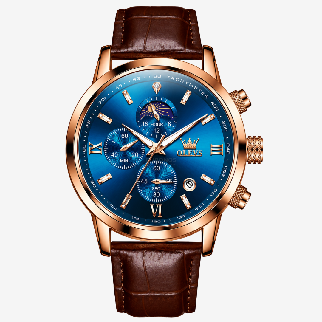 Watch – Udine – 42mm - Blue / Rose Gold - Watch