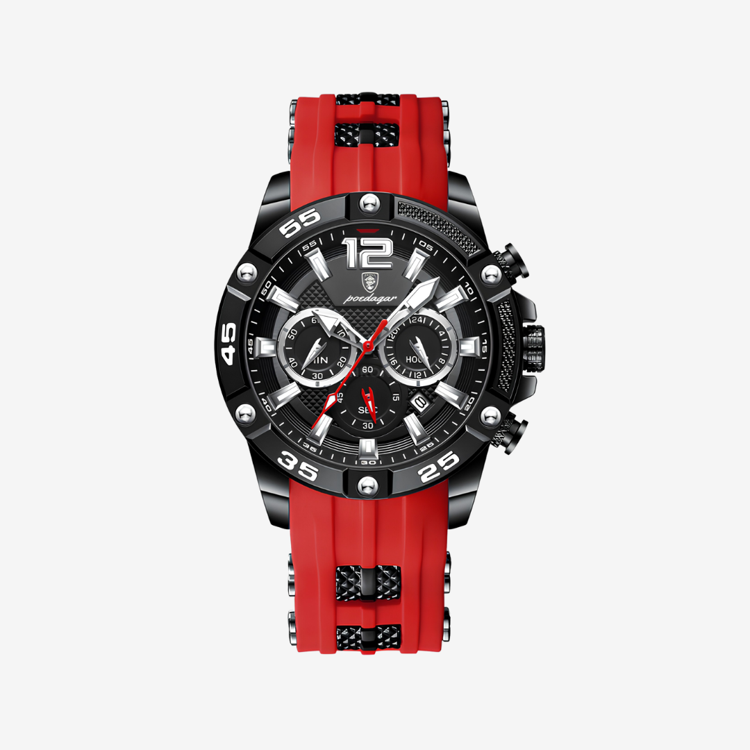 Watch – Vento – 44mm - Red Black - Watch
