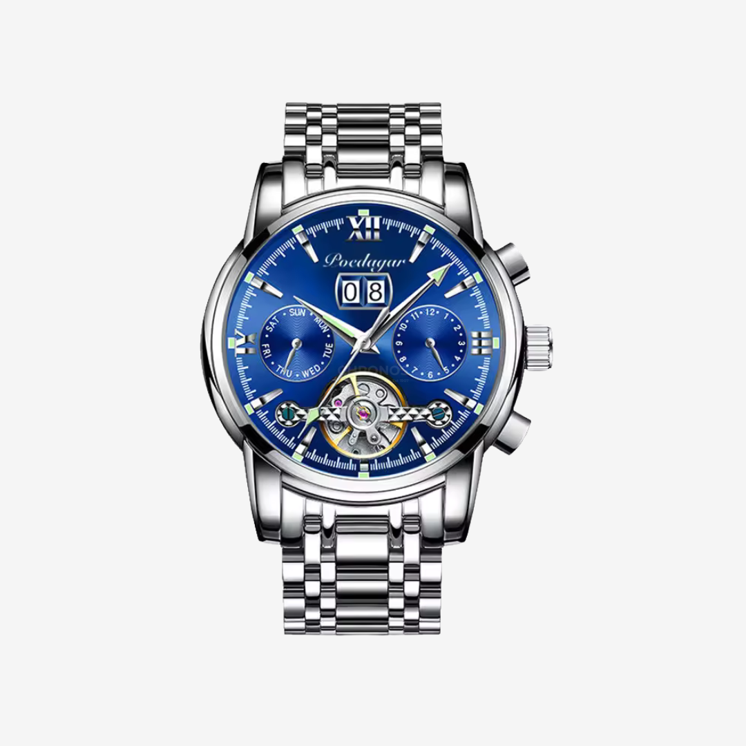 Watch – Vicenza – 43mm - Silver Blue - Steel - Watch