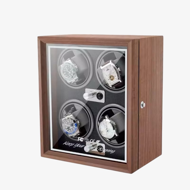 Watch Winder – Aurora Crest - 4 Slots - Watch winder