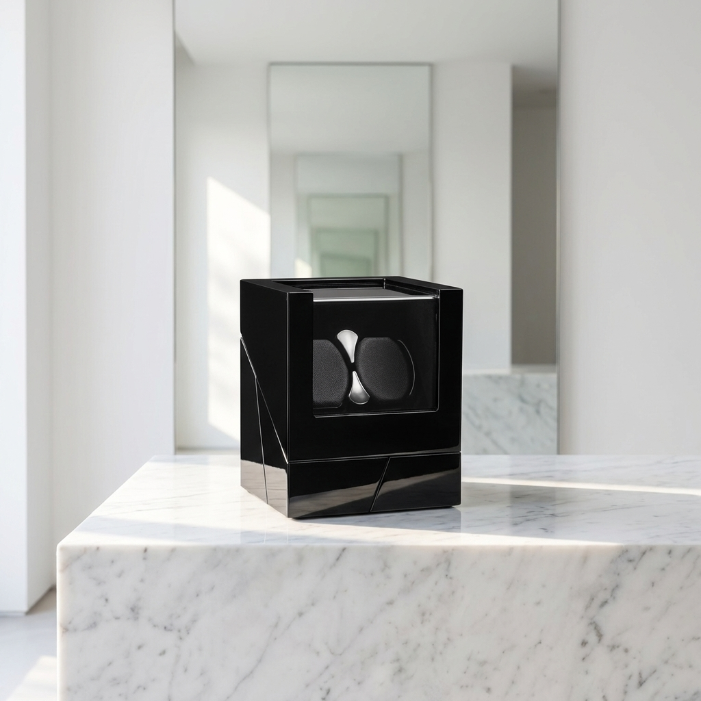 Watch Winder - Black Chopin 2 Slots - Watch Winder