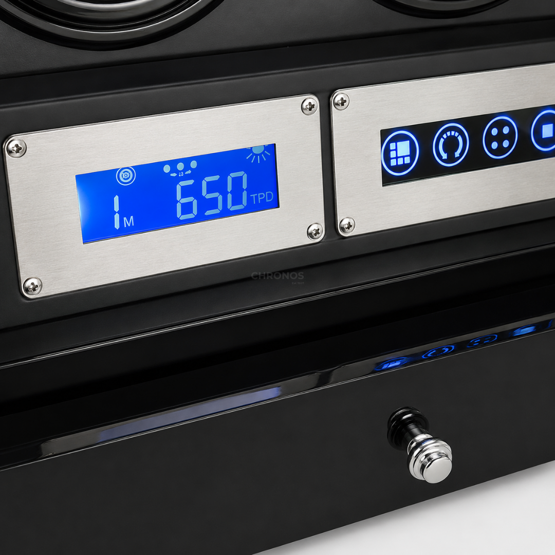 Watch Winder – Black Snyc - Watch Winder Safe