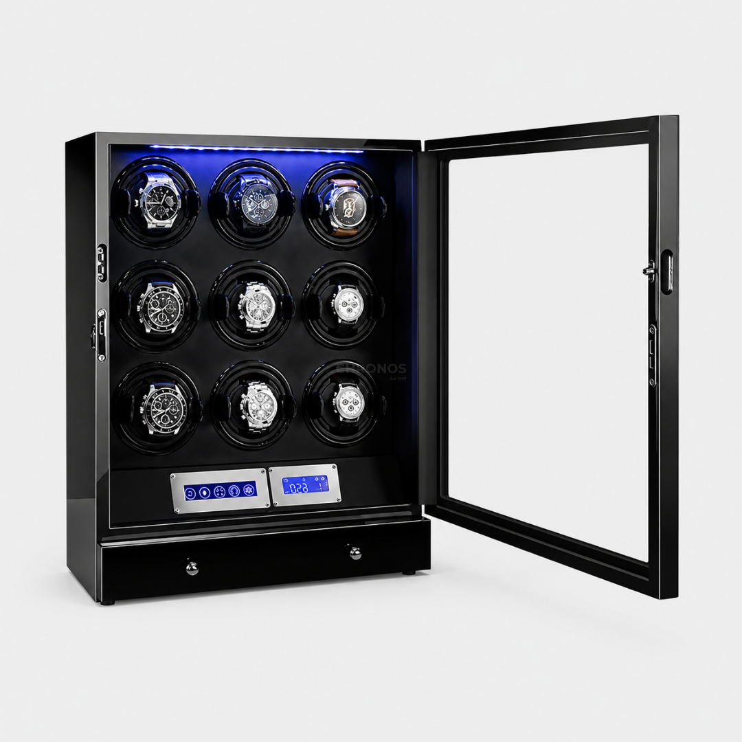 Watch Winder – Black Snyc - Watch Winder Safe