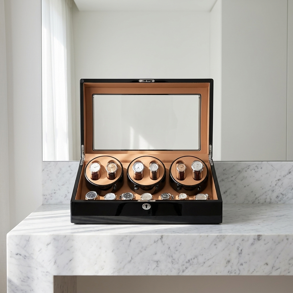 Watch Winder – Blackwood - Watch Winder