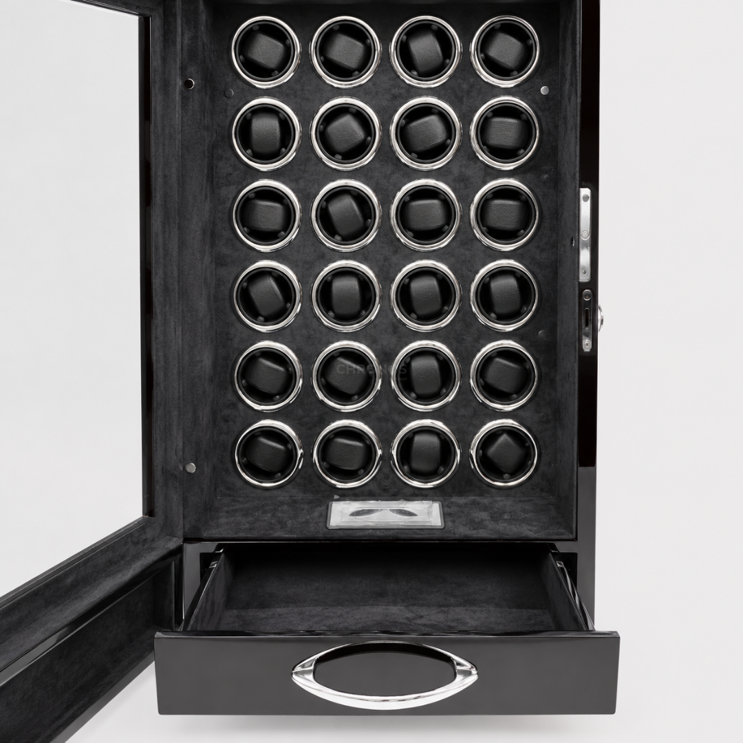 Watch Winder – Blackwood Grand - Watch Winder Safe